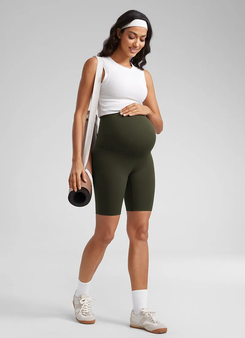Butterluxe Maternity Shorts 8''- Super High Waist