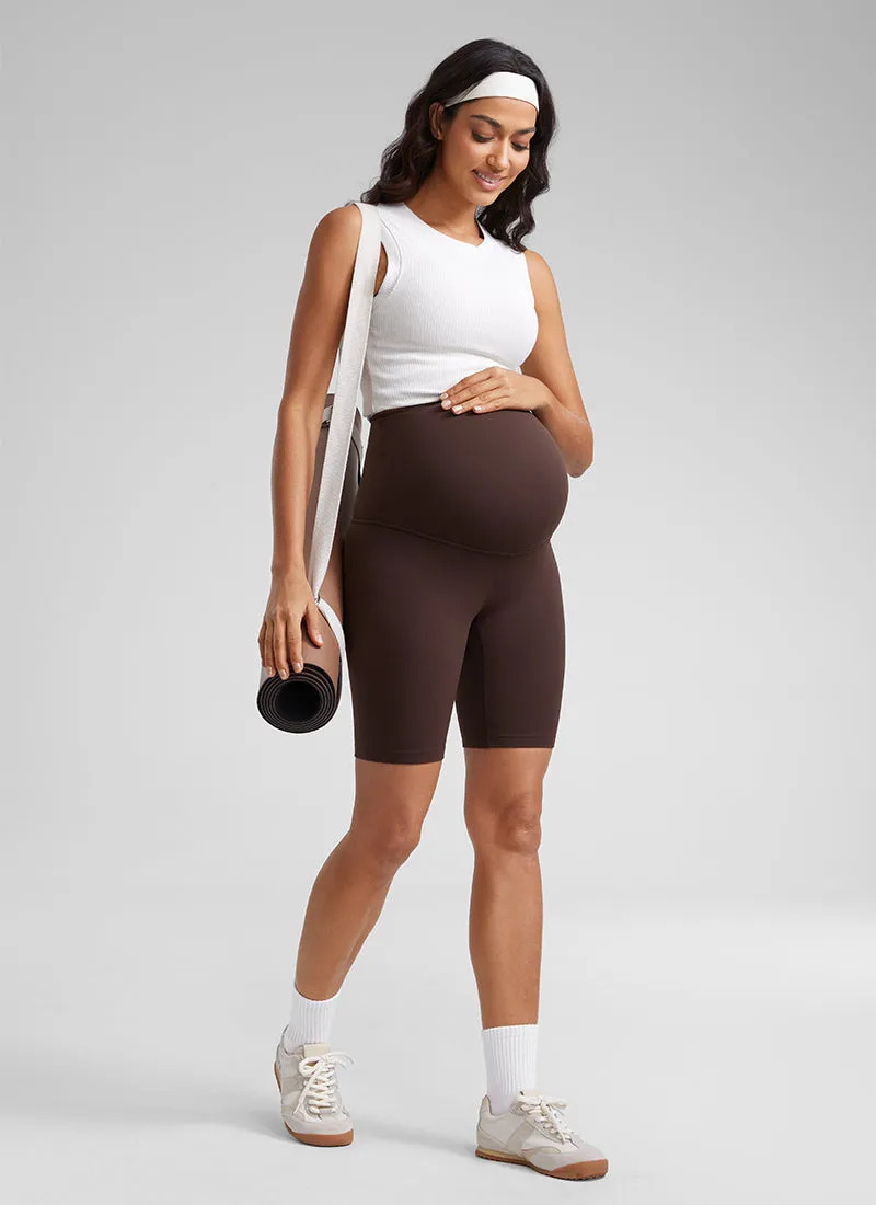 Butterluxe Maternity Shorts 8''- Super High Waist
