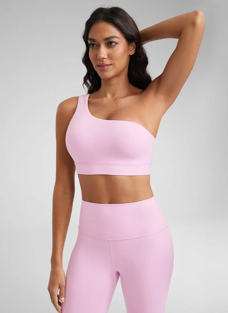 Butterluxe One Shoulder Sports Bra