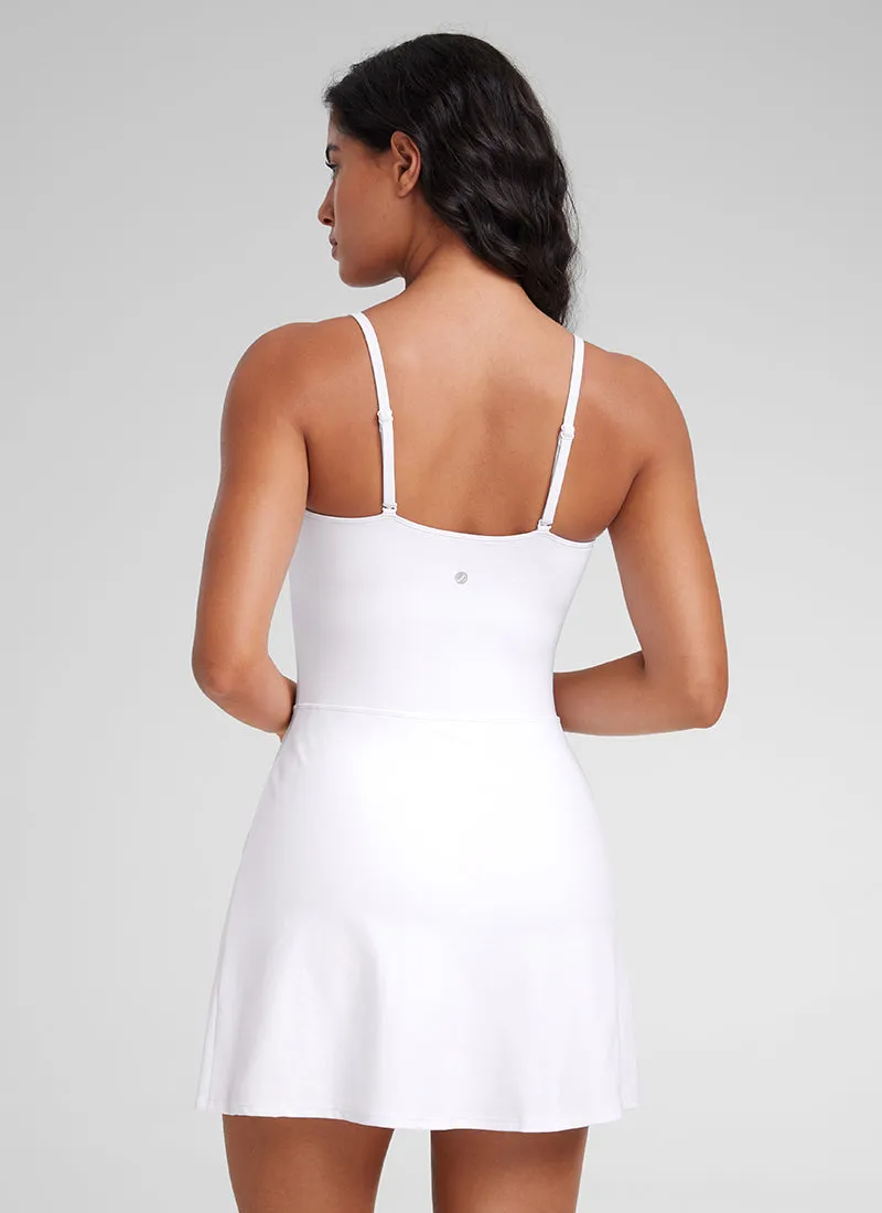 Butterluxe Spaghetti Strap Athletic Casual Short Dresses