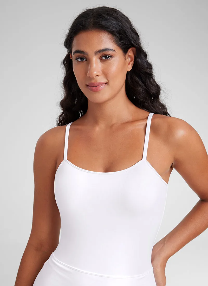 Butterluxe Spaghetti Strap Athletic Casual Short Dresses