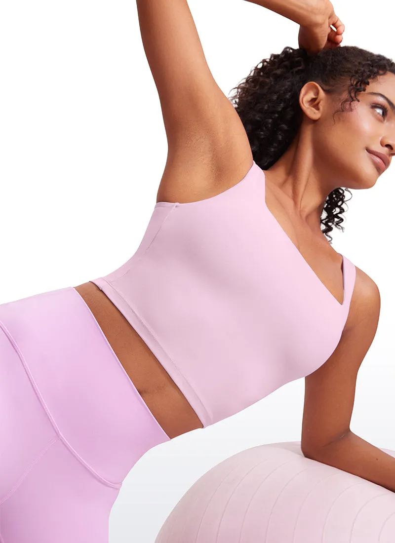 Butterluxe Square Neck Build-in Bra Tanks