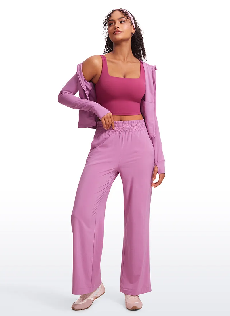 Butterluxe Square Neck Build-in Bra Tanks