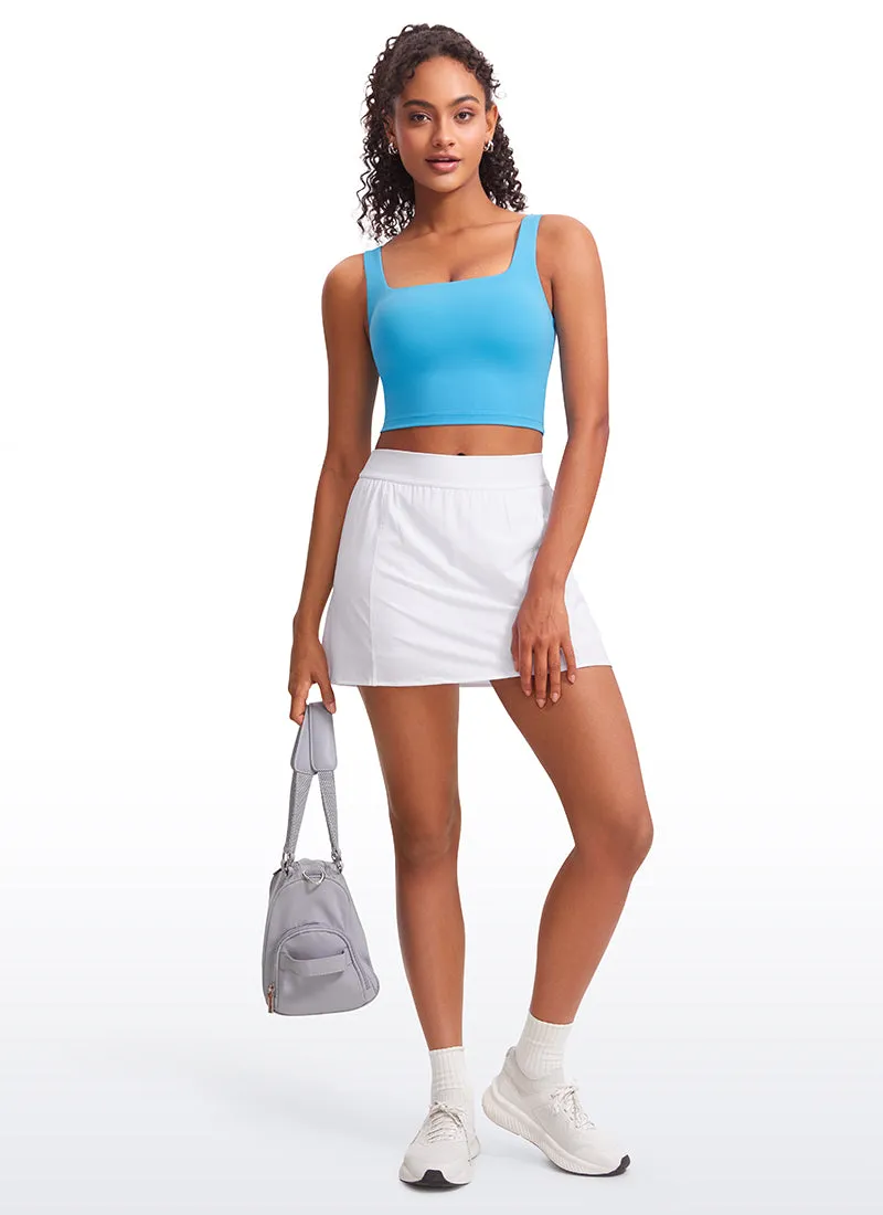 Butterluxe Square Neck Build-in Bra Tanks