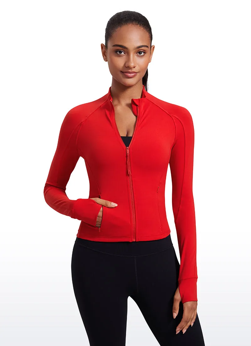 Butterluxe Waist-Length Full Zip Jackets