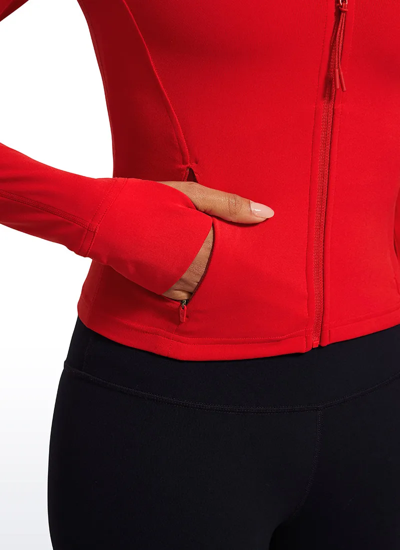 Butterluxe Waist-Length Full Zip Jackets