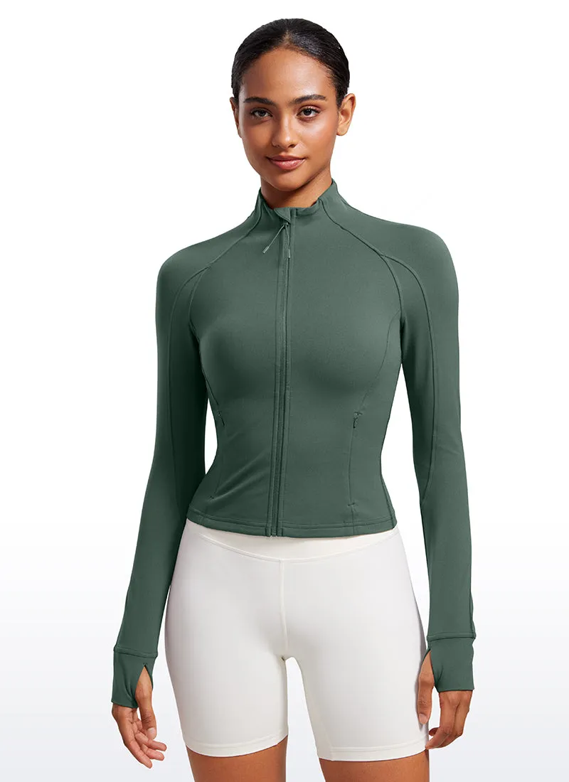 Butterluxe Waist-Length Full Zip Jackets