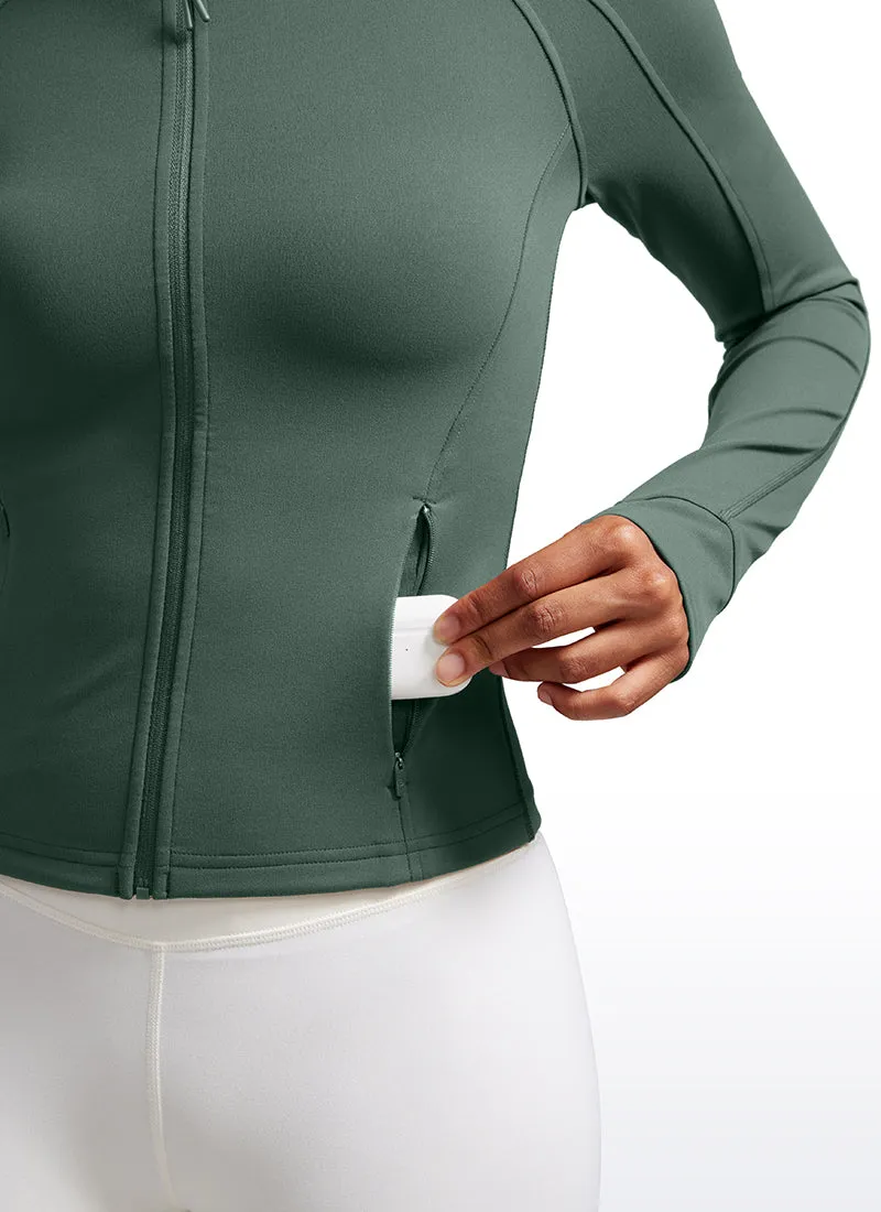 Butterluxe Waist-Length Full Zip Jackets
