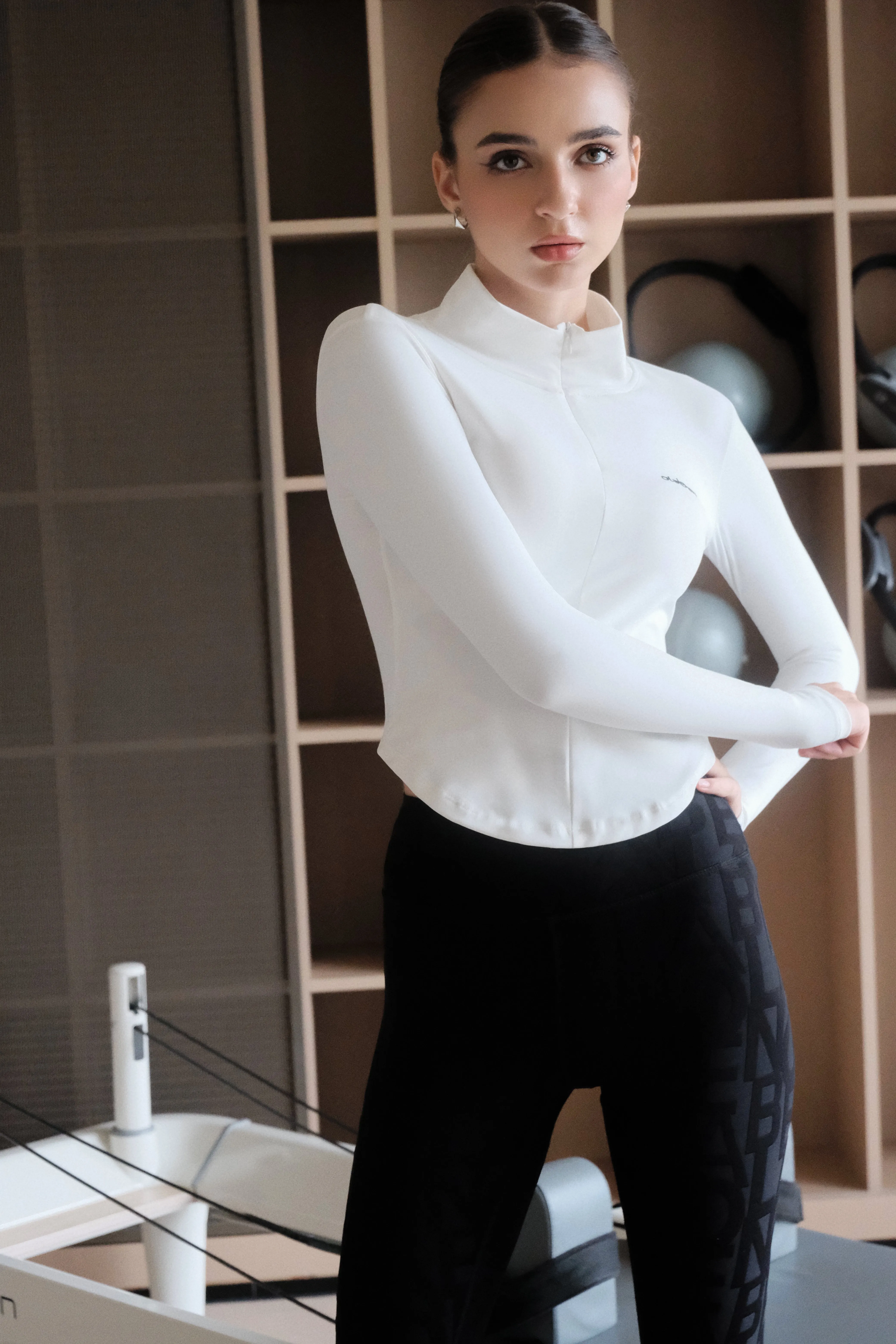 Butterluxe Workout Jacket - White