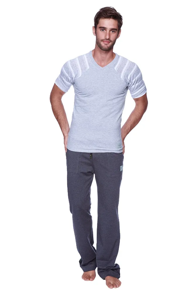 Charcoal & Black Eco-Track & Yoga Sweat Pant