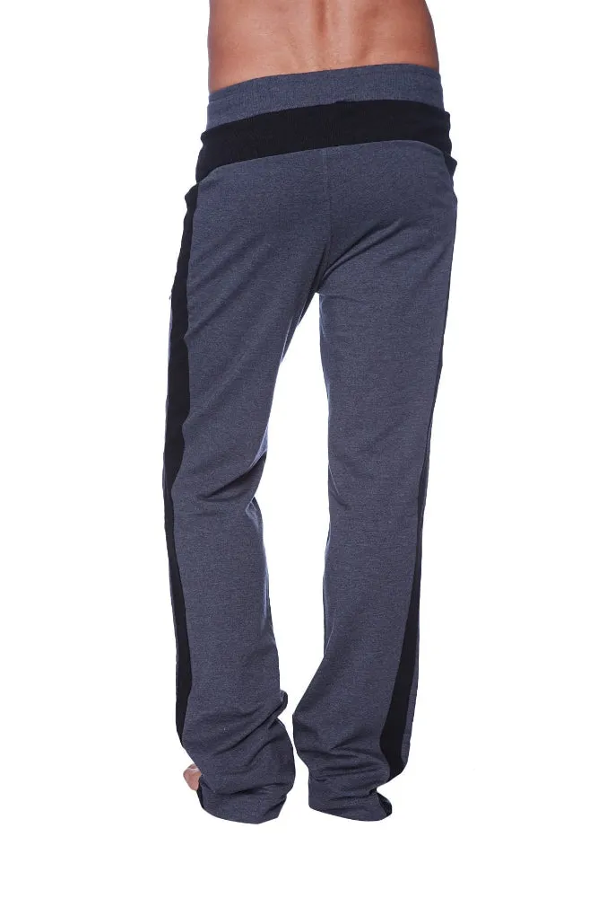Charcoal & Black Eco-Track & Yoga Sweat Pant