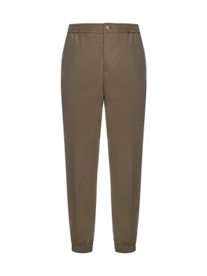 Etro Elasticated Waist Tapered Pants