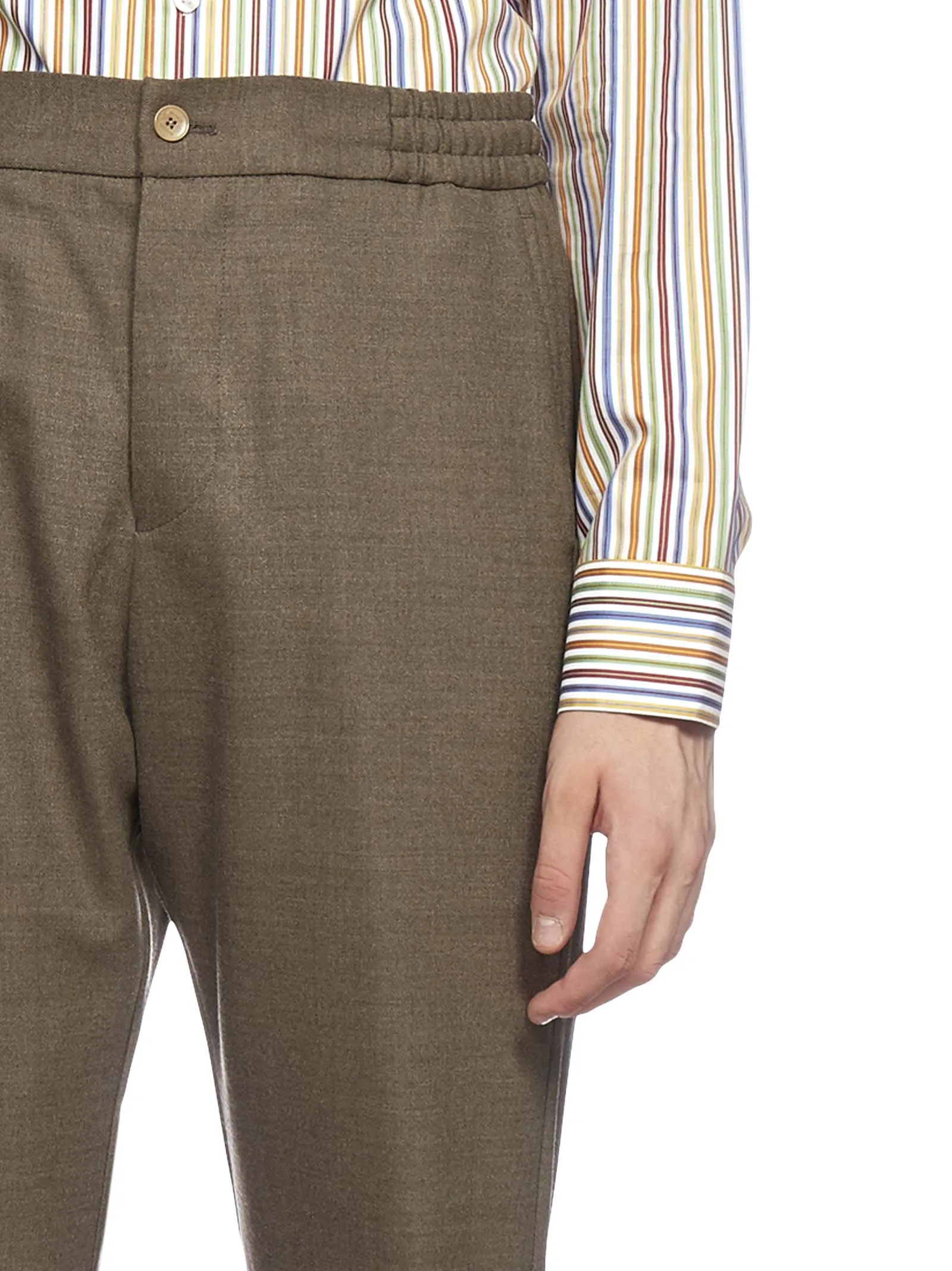Etro Elasticated Waist Tapered Pants
