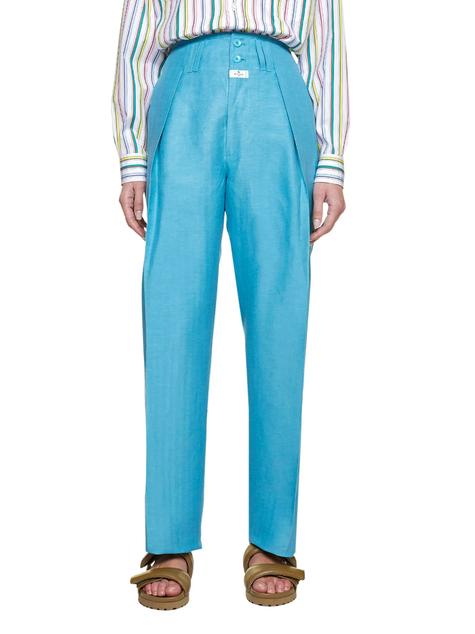 Etro High-Waist Tailored Trousers