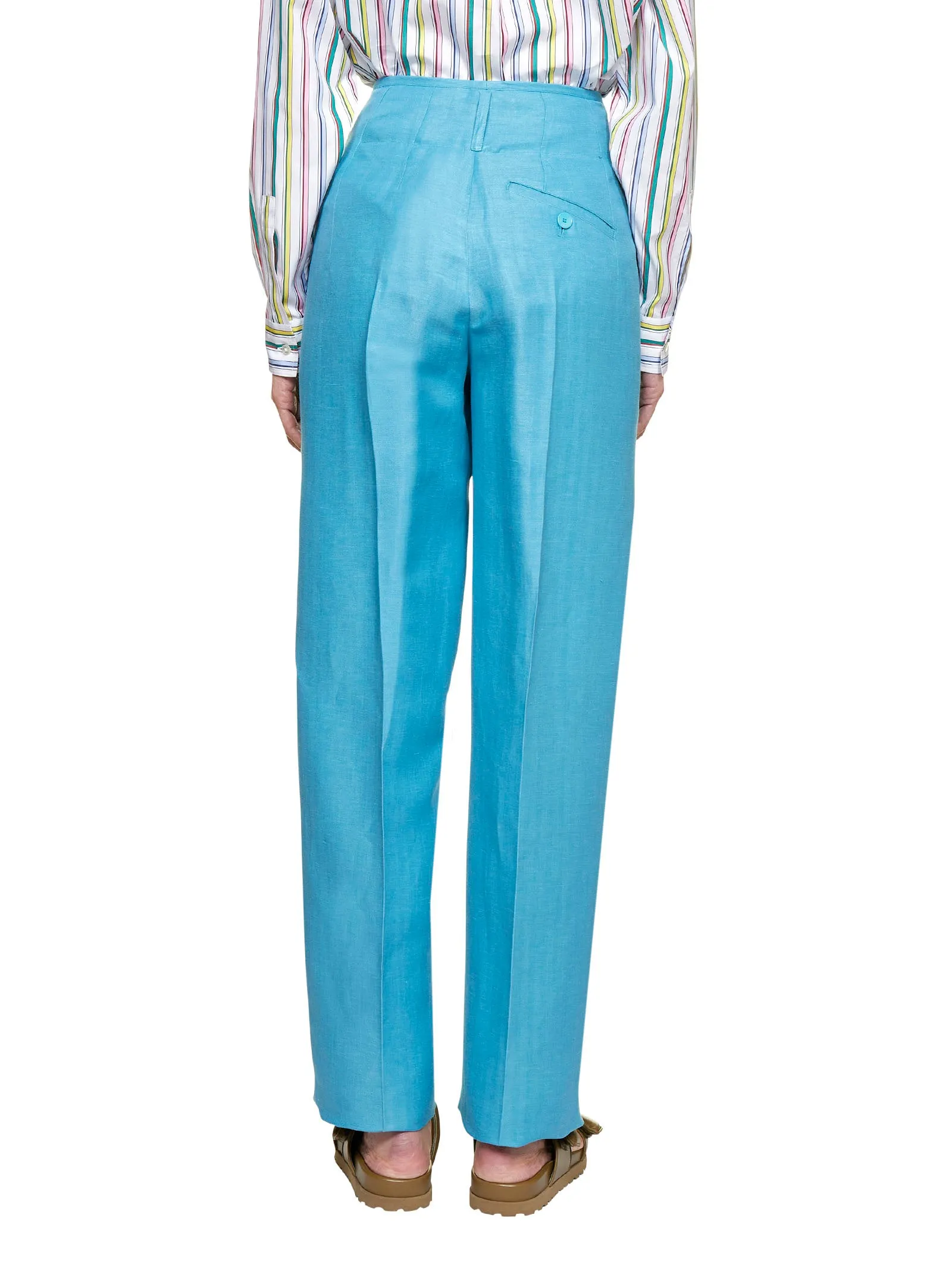 Etro High-Waist Tailored Trousers