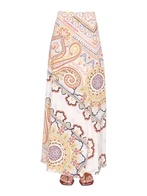 Etro Paisley Printed Maxi Skirt