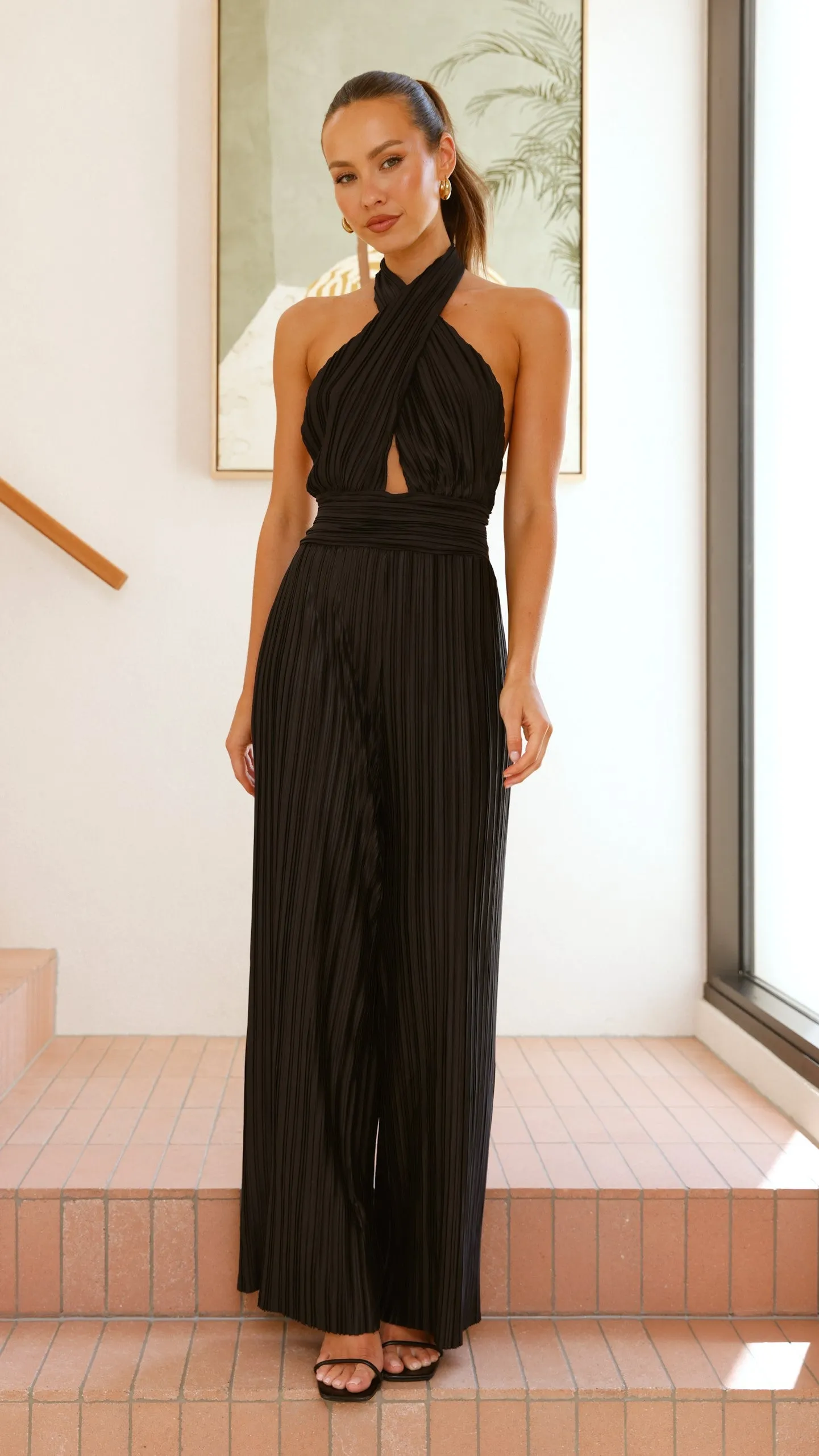 Frances Jumpsuit - Black