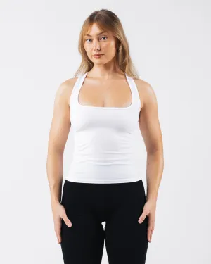 Glass Tank - White