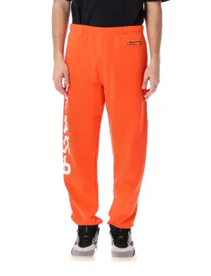 Heron Preston Logo Print Elasticated-Waist Track Pants