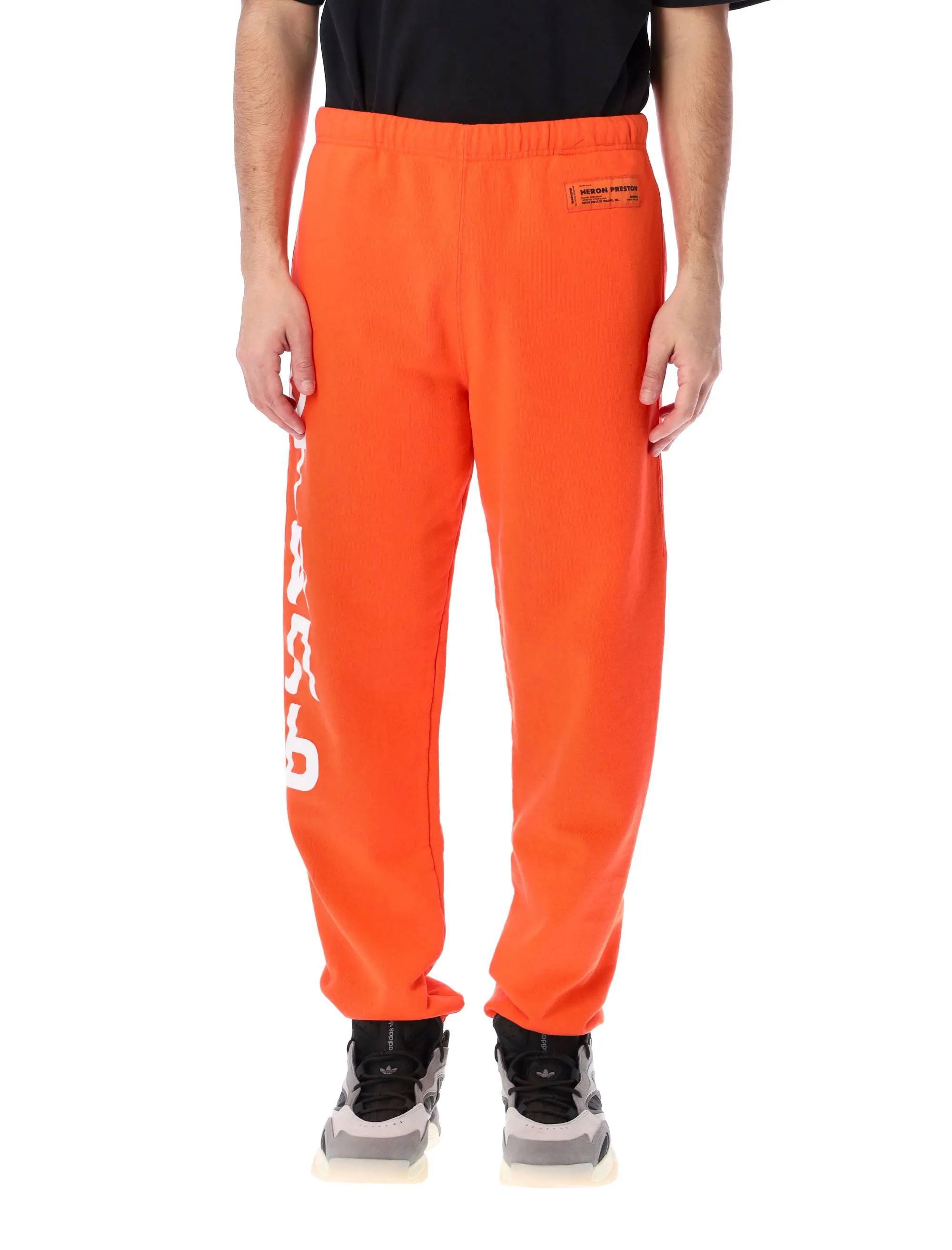 Heron Preston Logo Print Elasticated-Waist Track Pants