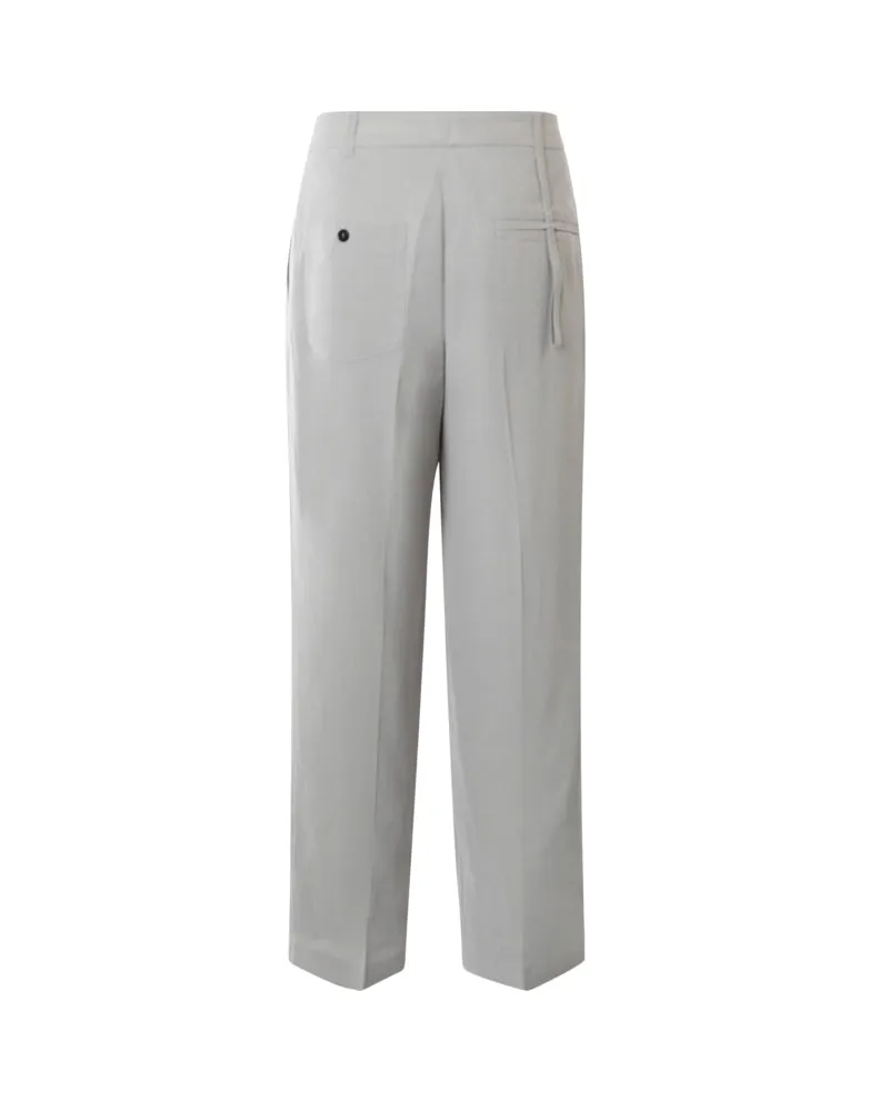 Jacquemus Pleated High Waisted Trousers