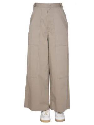 MM6 Maison Margiela High Waist Wide Leg Pants
