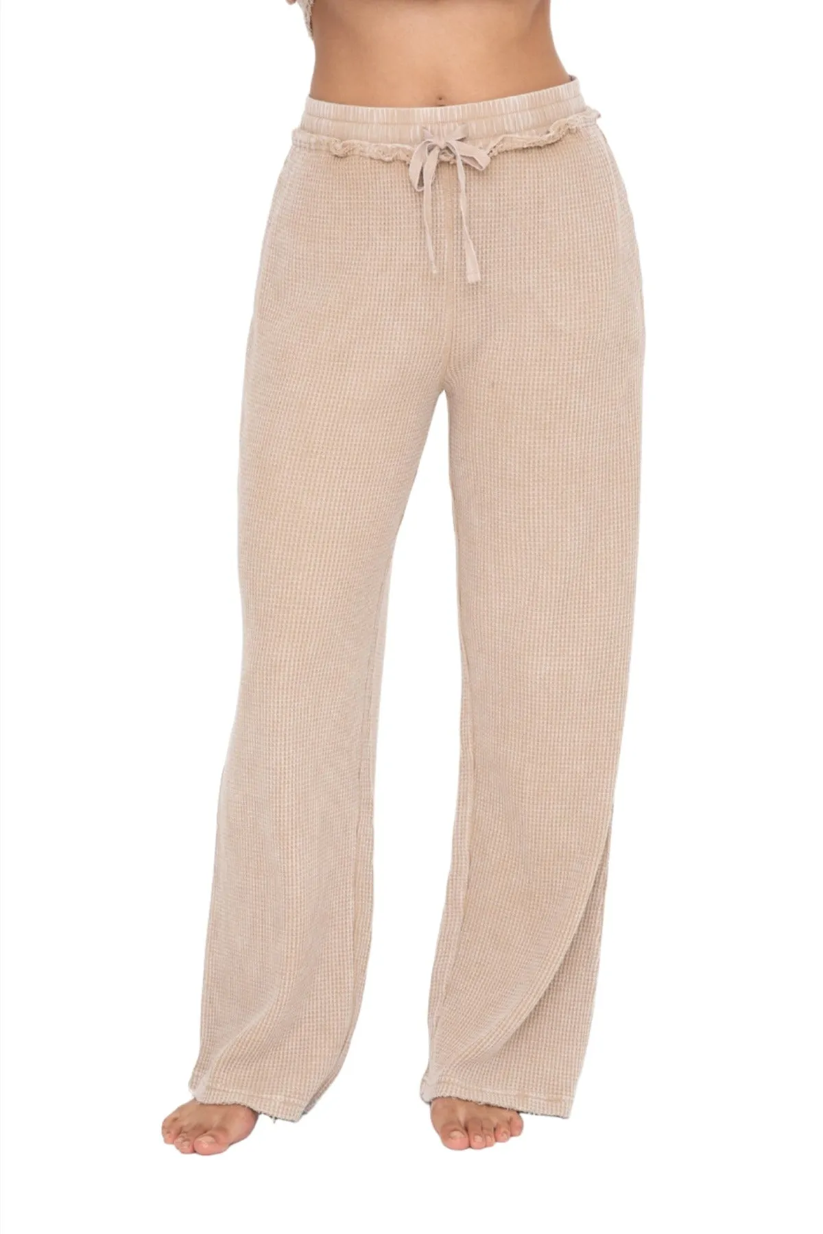 Mono B Distressed Mineral-Washed Pants KP11923