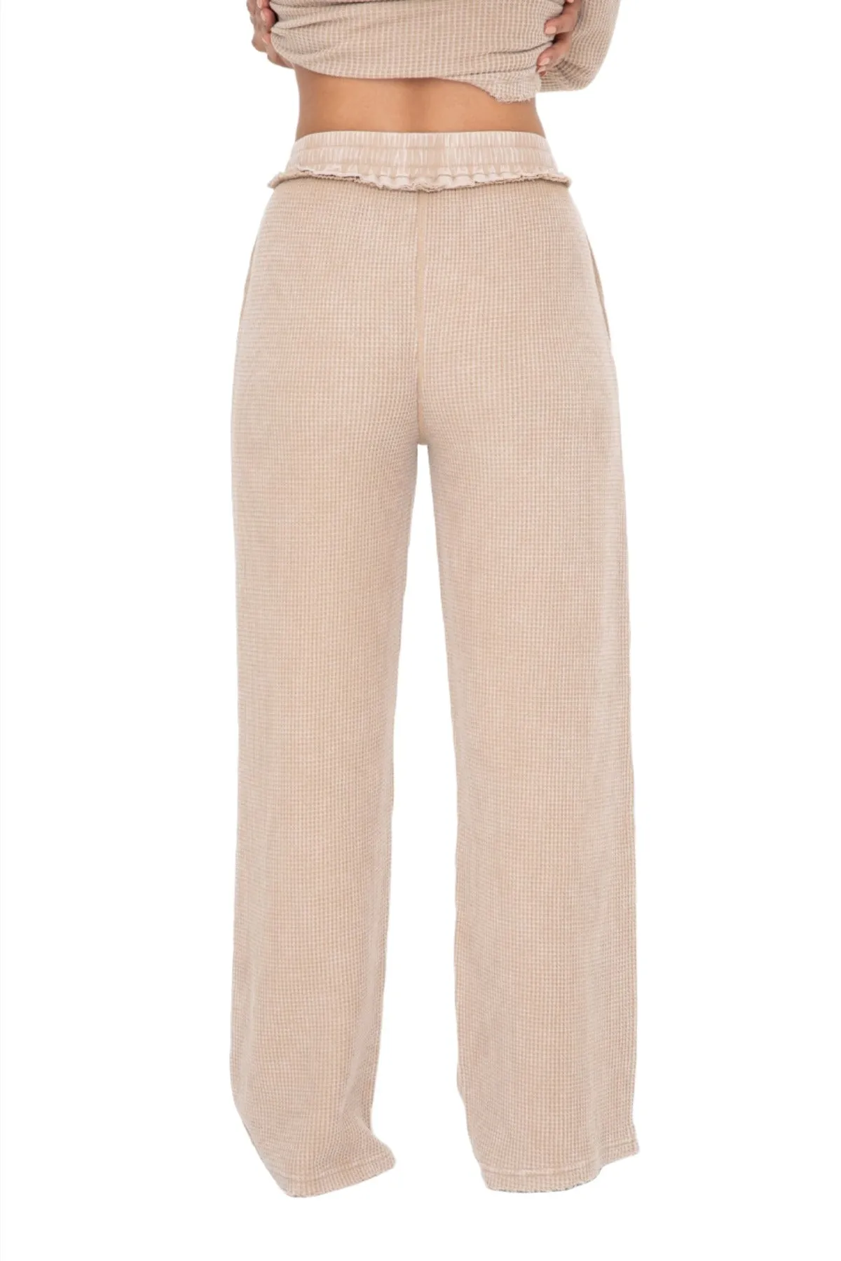 Mono B Distressed Mineral-Washed Pants KP11923