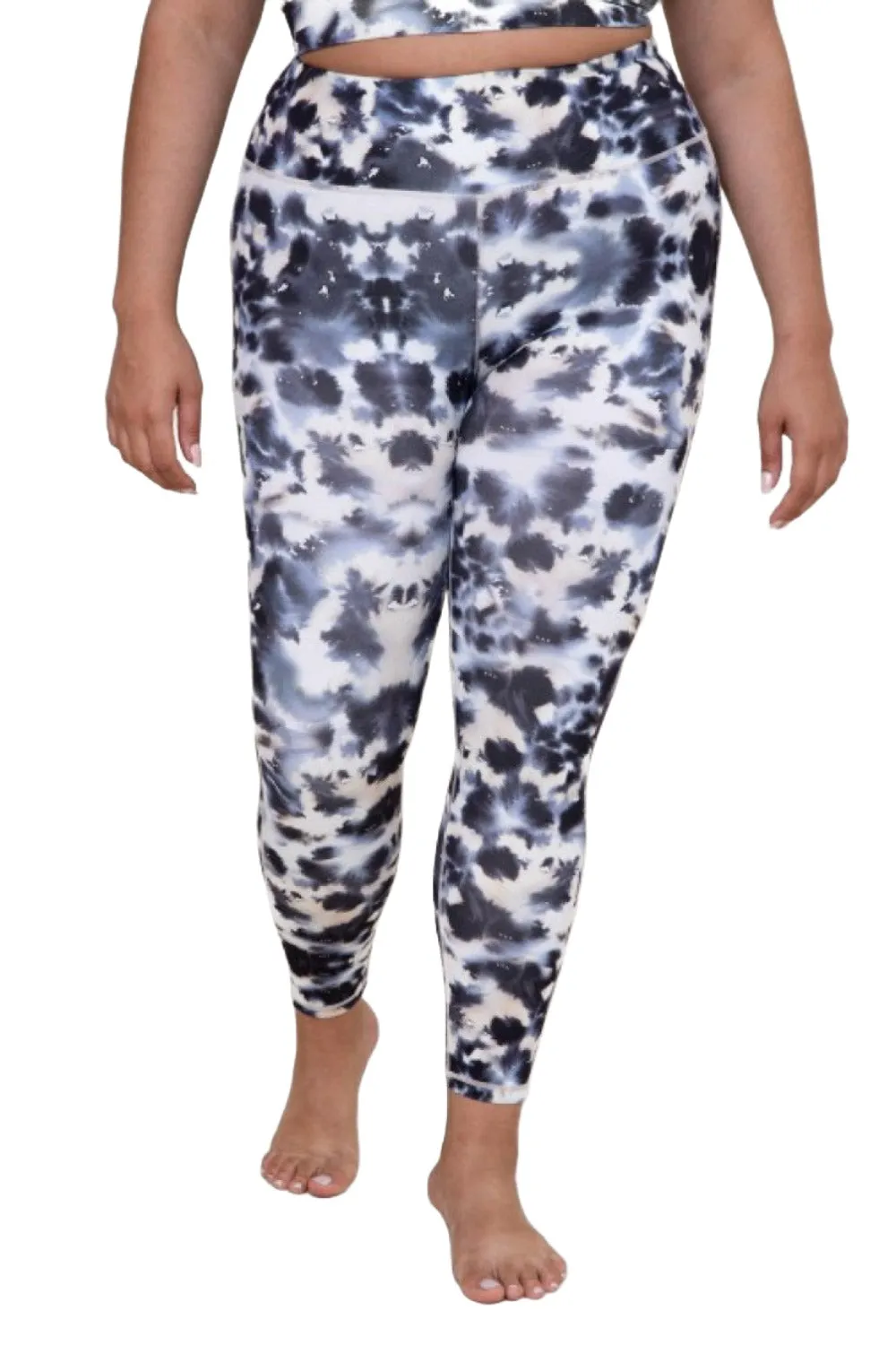 Mono B Inkblot High Waist Leggings APH3109