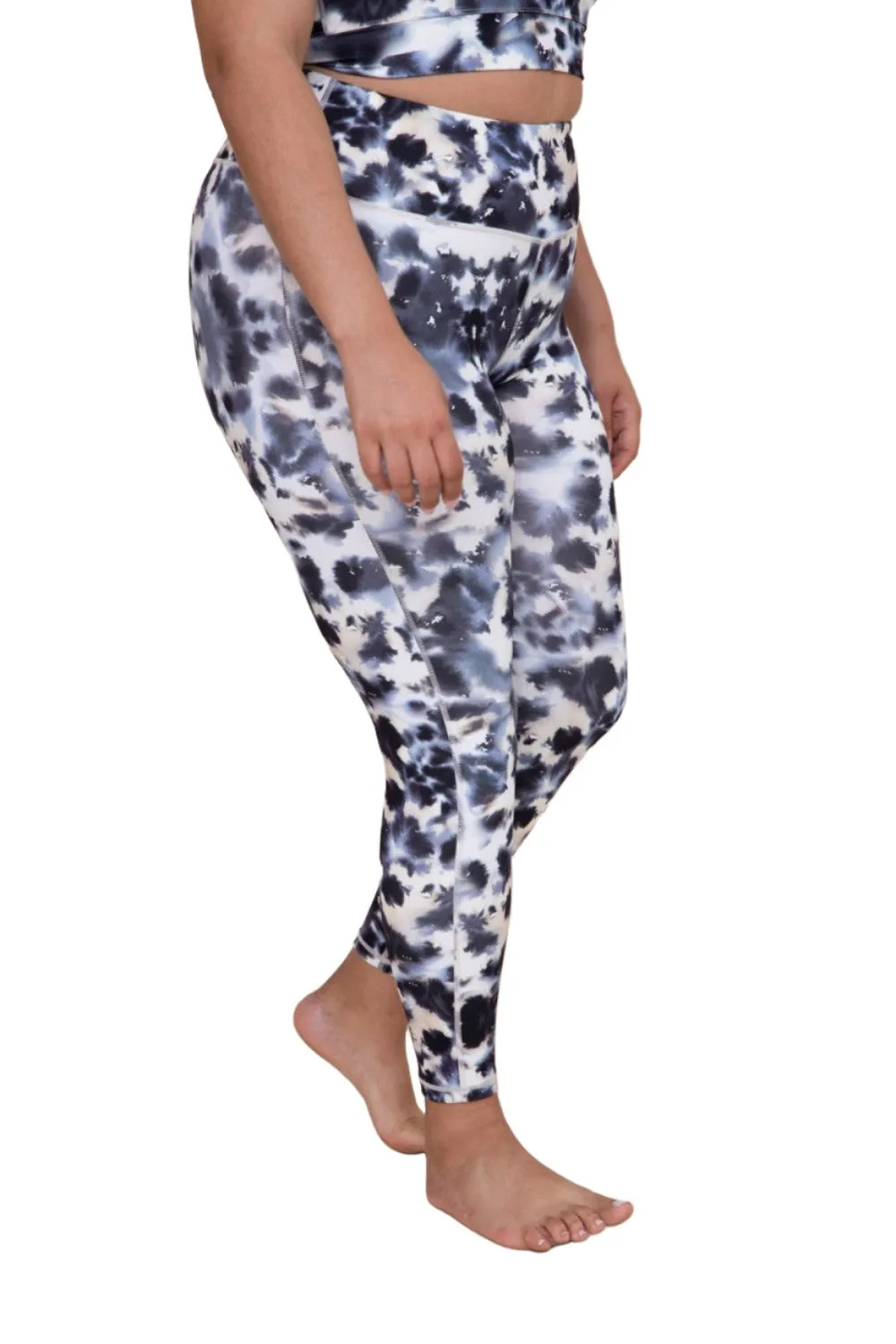 Mono B Inkblot High Waist Leggings APH3109