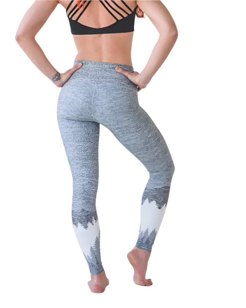 Mountain Yoga Pants - Ash Grey
