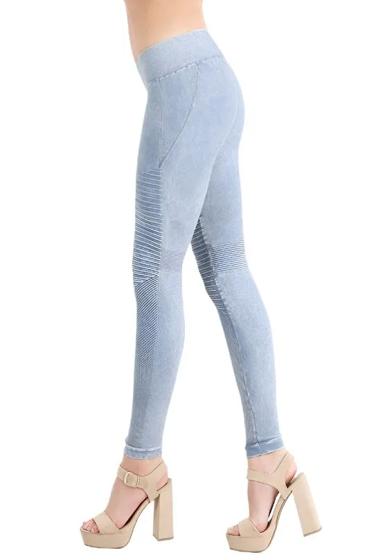 NikiBiki Vintage Moto Long Legging NB7129