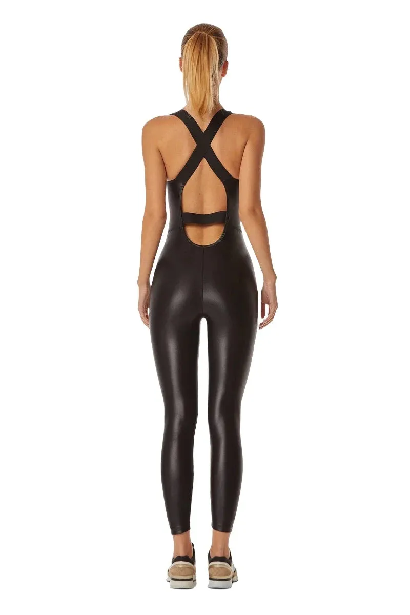 Noli Yoga Liquid Vixen Jumpsuit Black