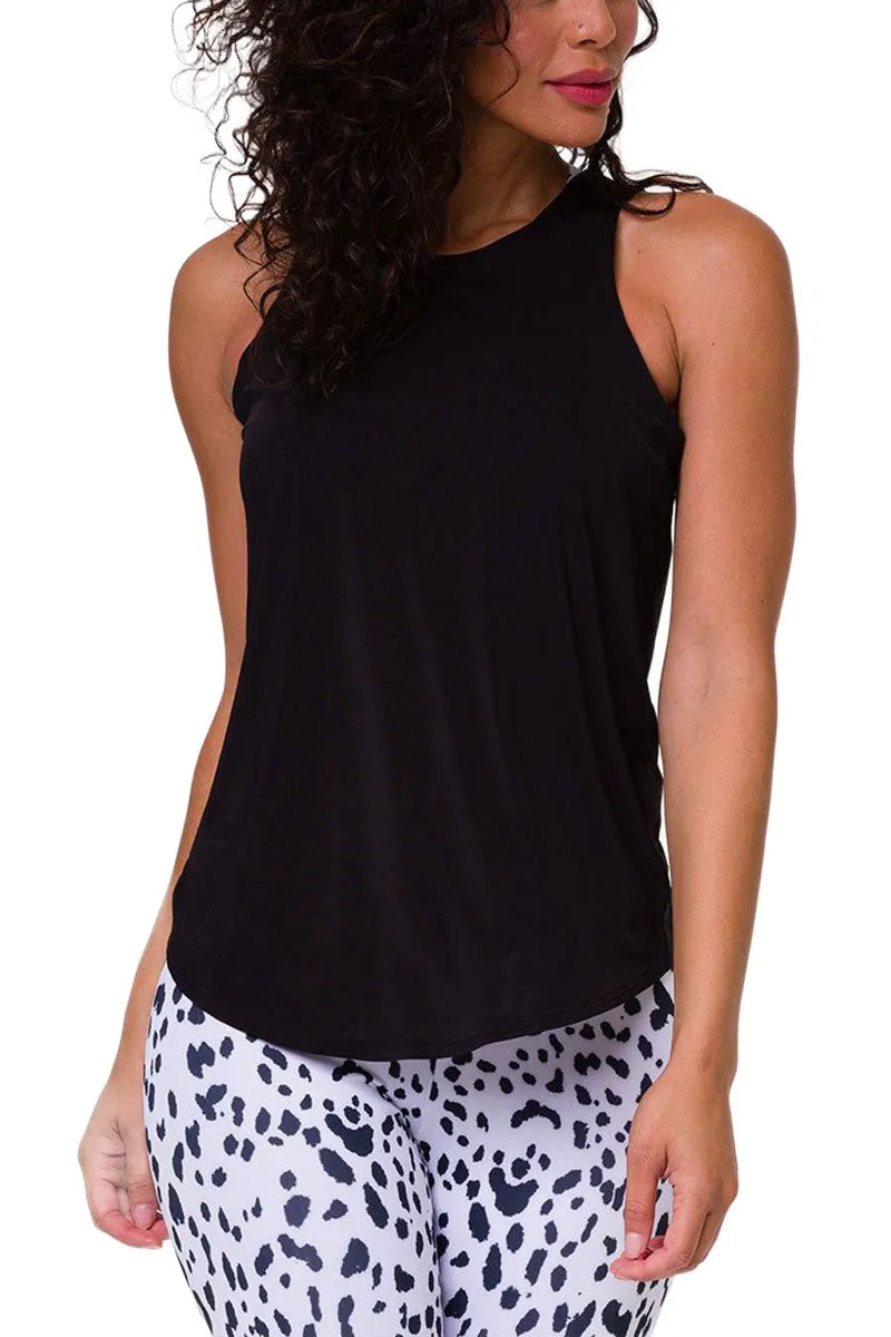 Onzie Flow Yoga Twisted Tank Top 3777