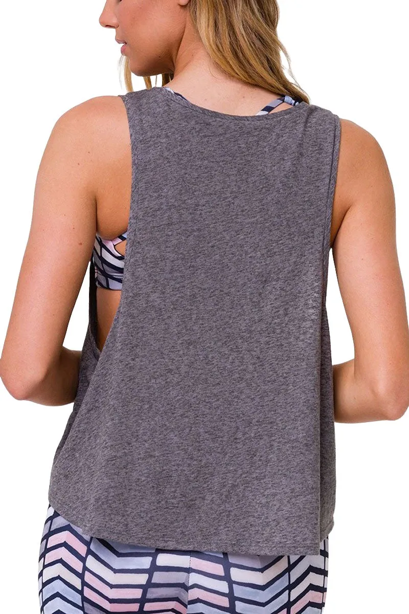 Onzie Flow Yoga Vintage Tank Top 3780