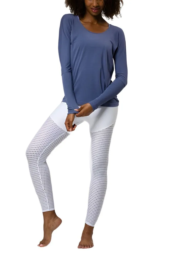 Onzie Hot Yoga  Drapey V Back Top 3033
