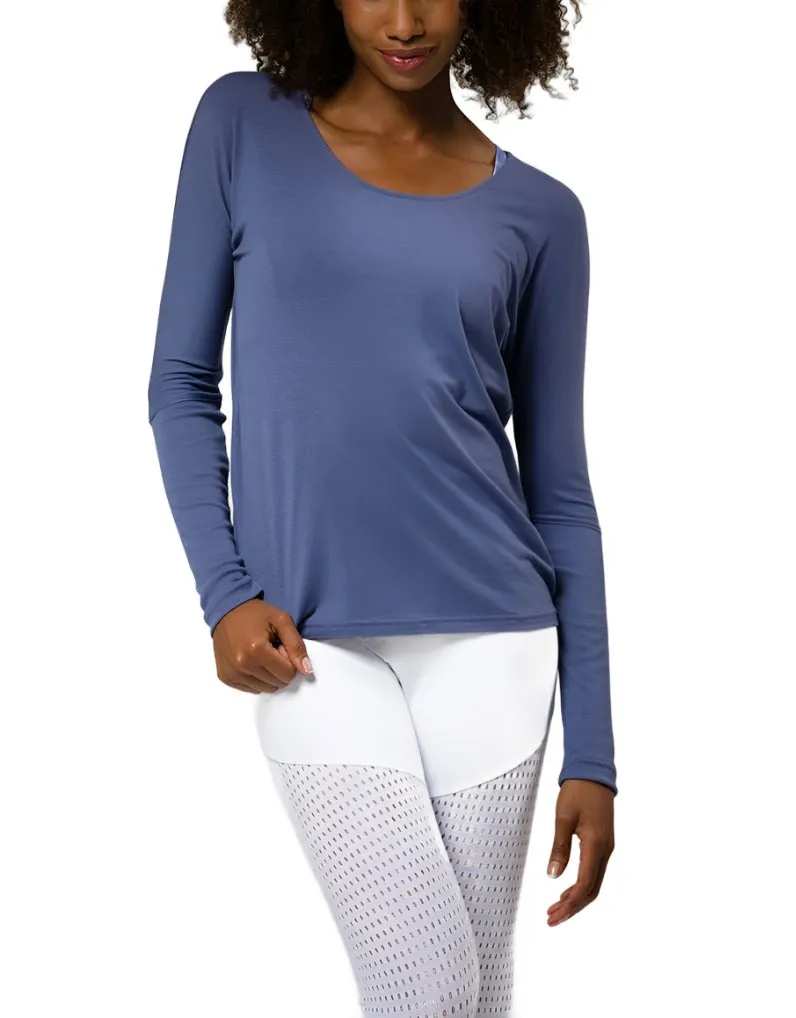 Onzie Hot Yoga  Drapey V Back Top 3033