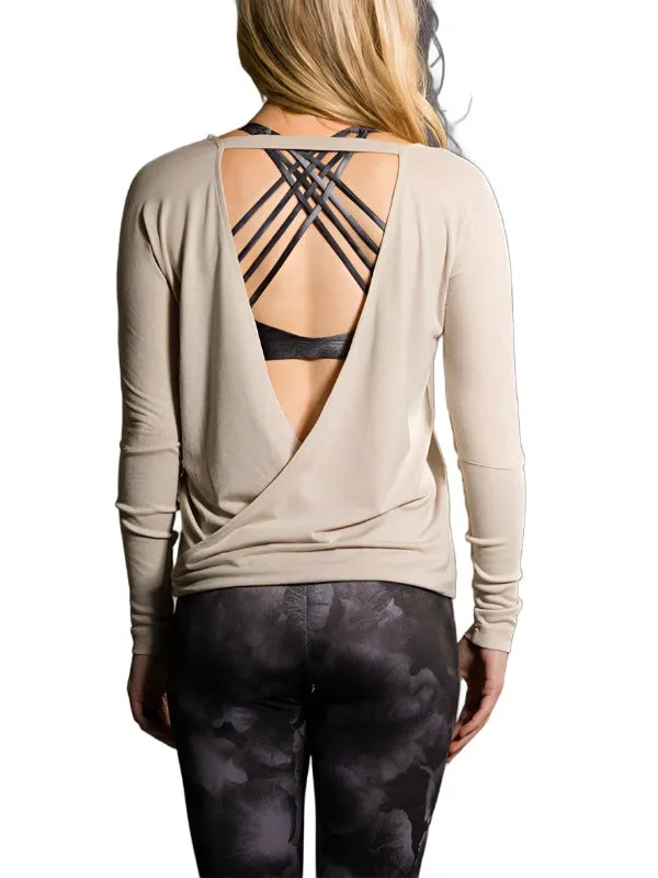 Onzie Hot Yoga  Drapey V Back Top 3033