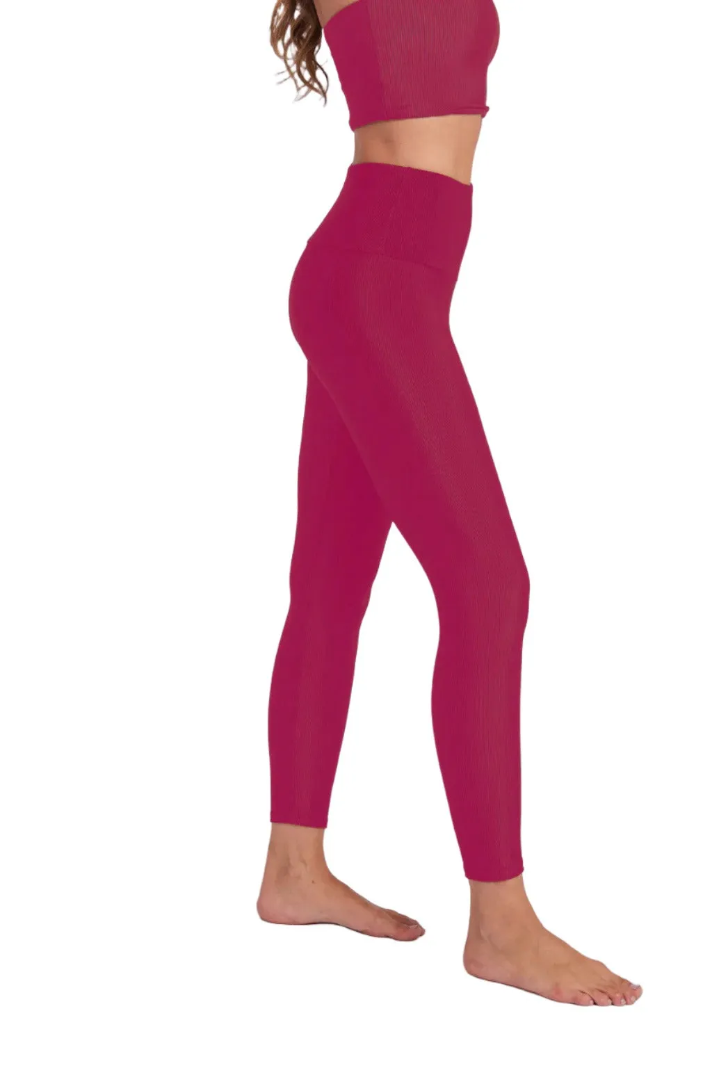 Onzie Hot Yoga High Rise Ribbed Midi 2250 and Plus