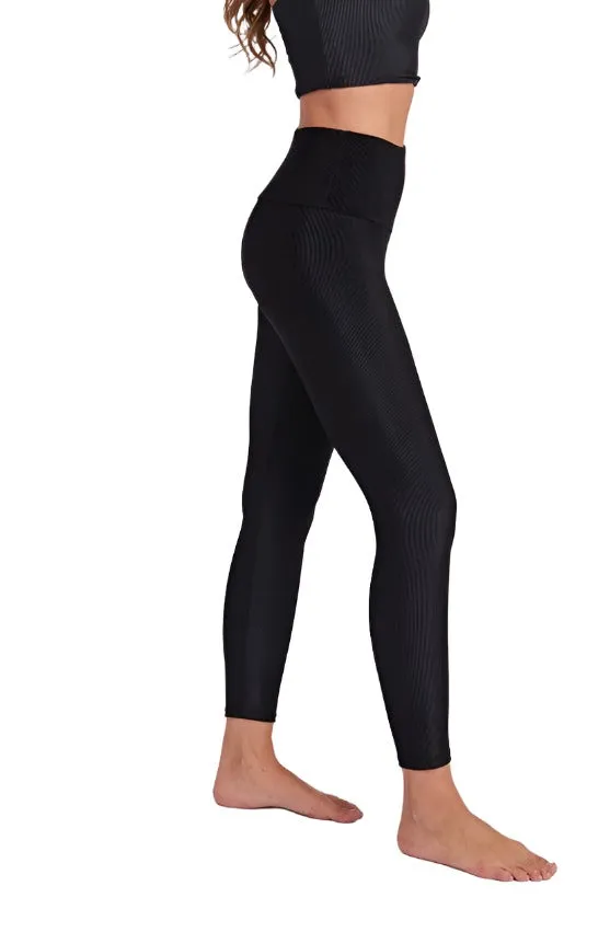 Onzie Hot Yoga High Rise Ribbed Midi 2250 and Plus