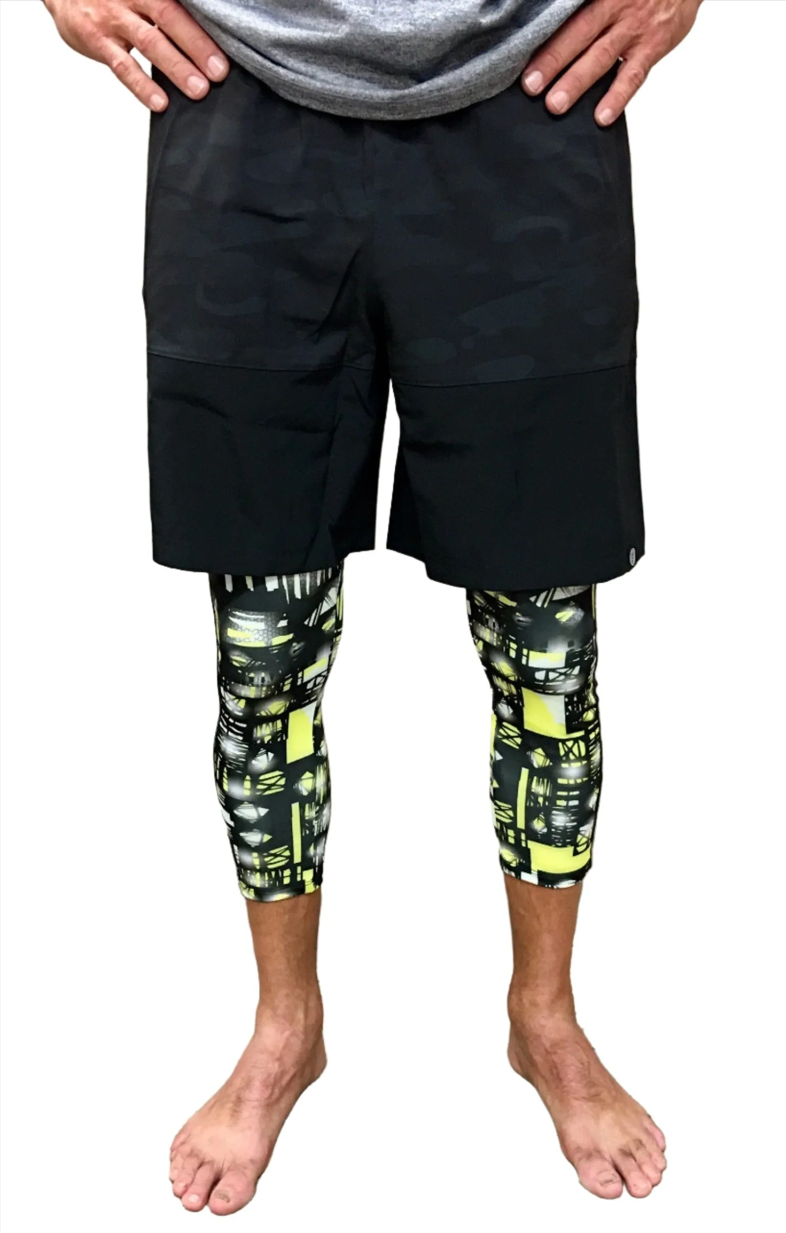 Onzie Hot Yoga Mens Core Capri 504