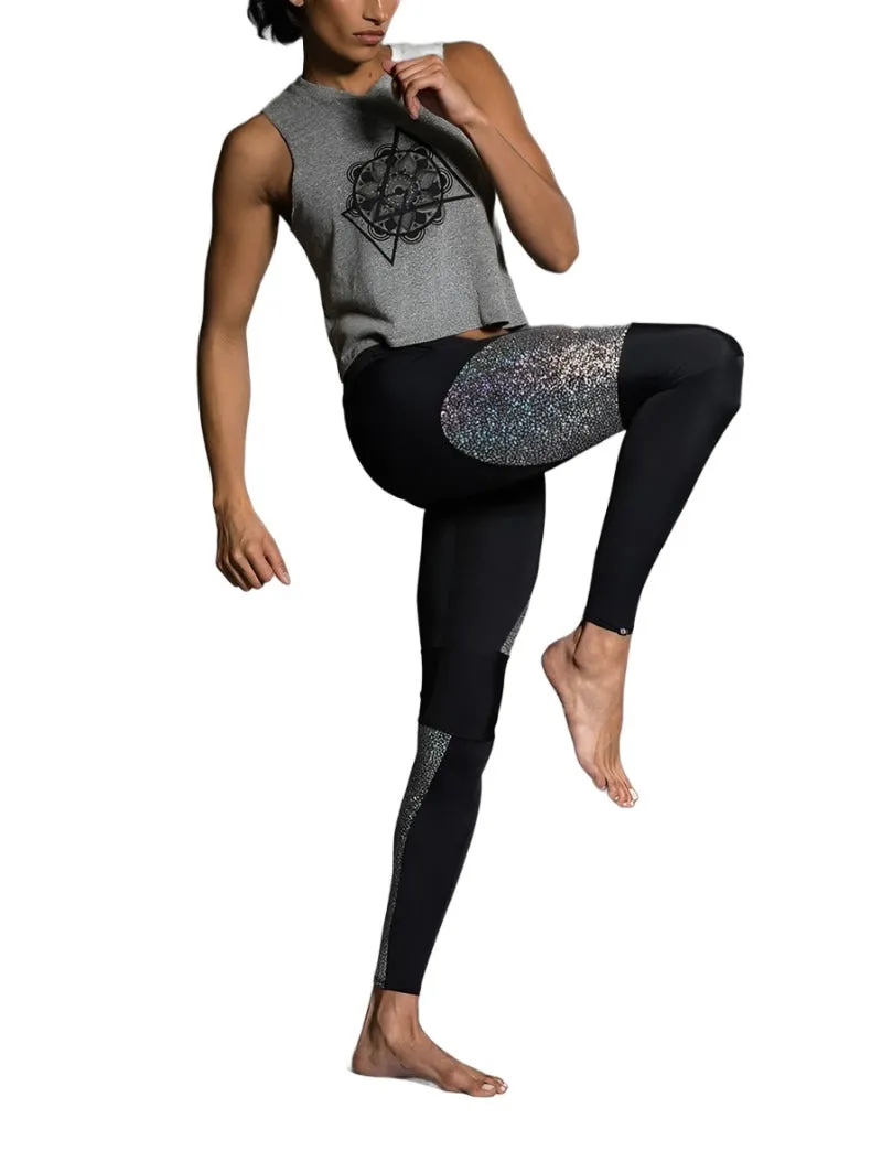 Onzie Hot Yoga Muscle Tank 3019  Mandala Grey