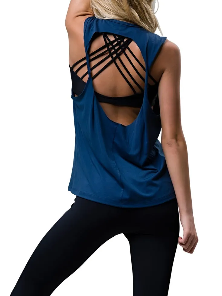Onzie Hot Yoga Twist Back Top 3602