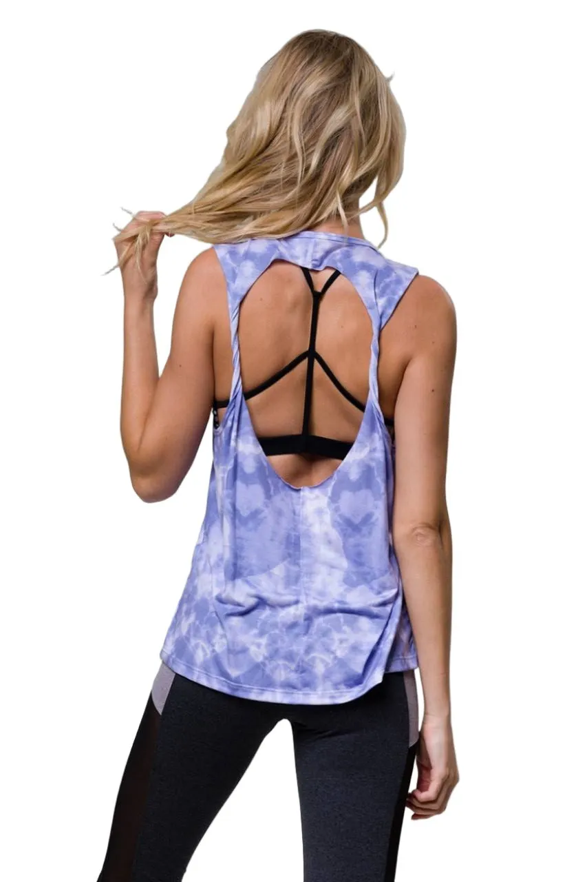 Onzie Hot Yoga Twist Back Top 3602
