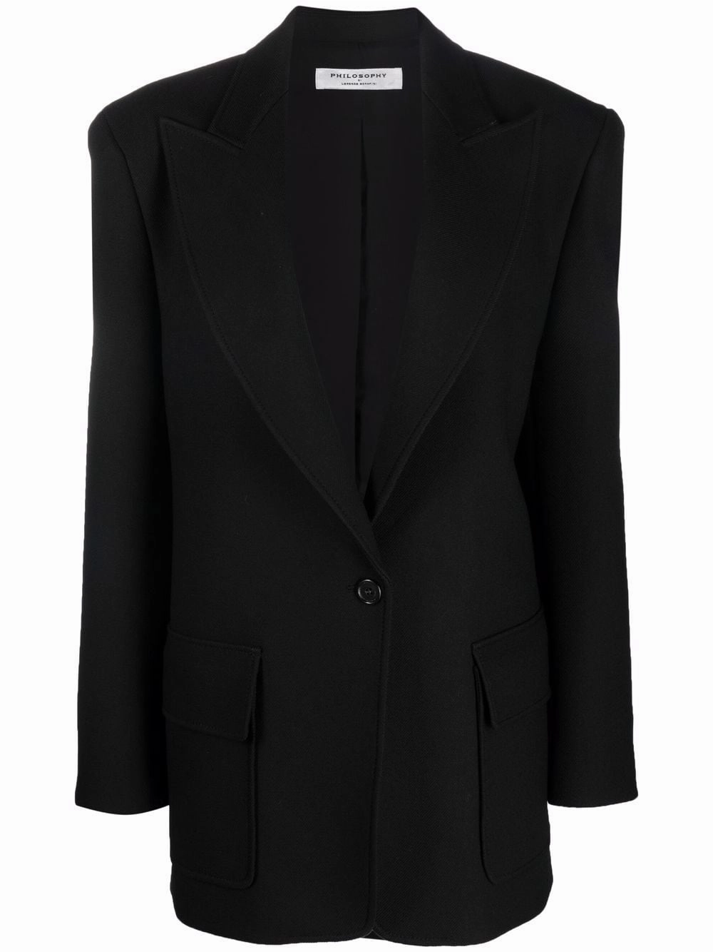 Philosophy Di Lorenzo Serafini Single-Breasted Tailored Blazer