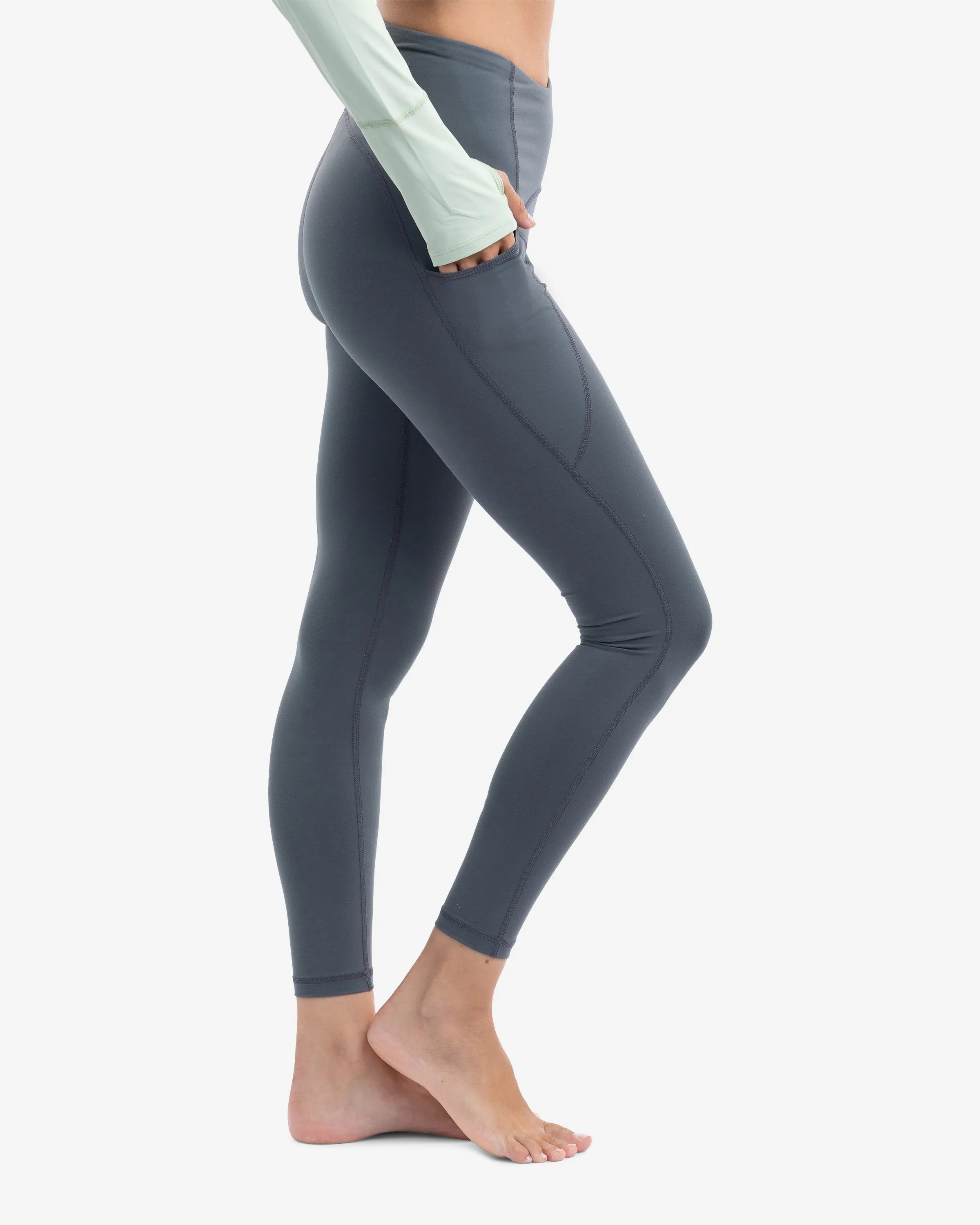 SALE - WOMEN'S COMPRESSION LONG LEGGINGS (6107S)