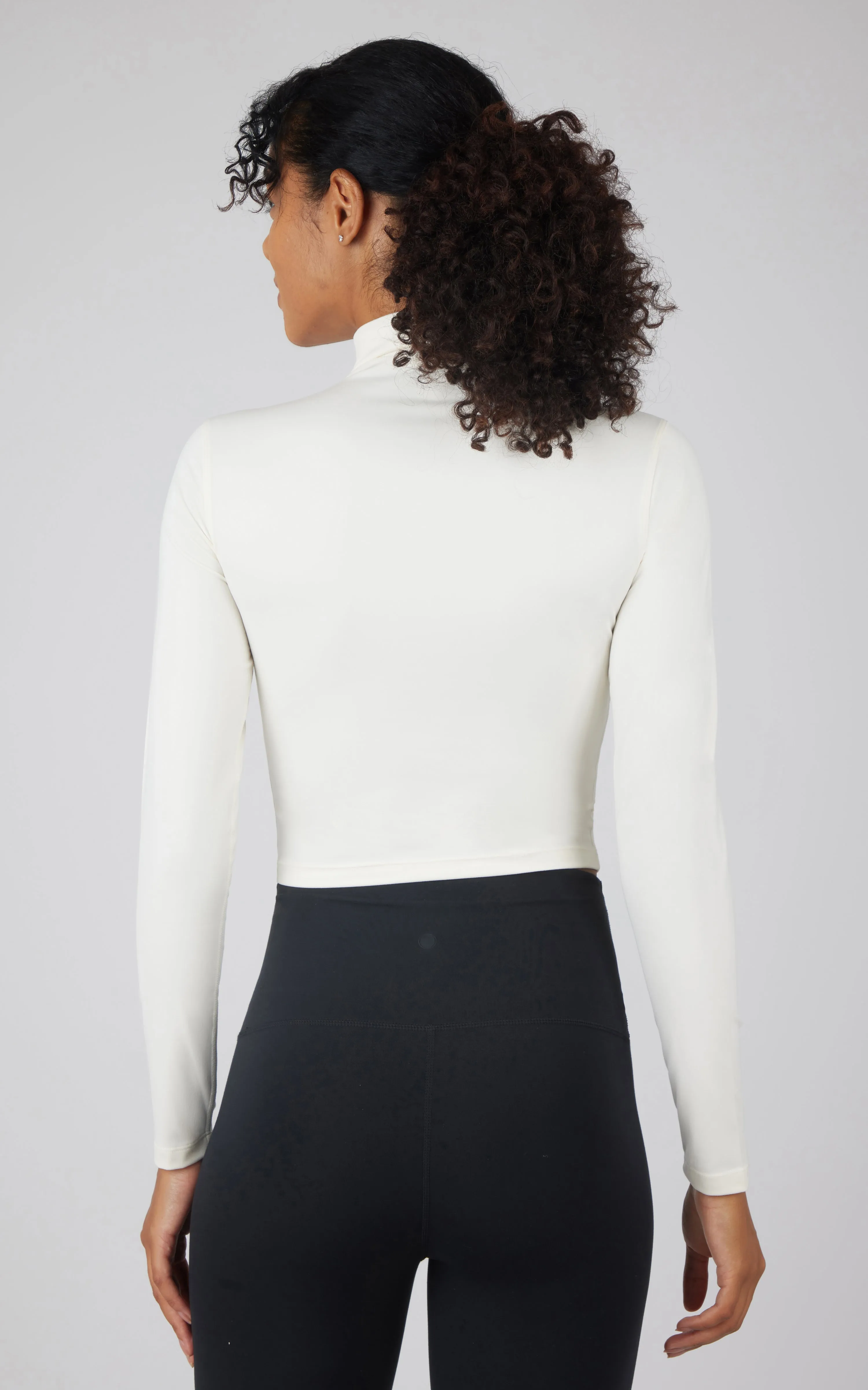 Seamless Mock Neck Top
