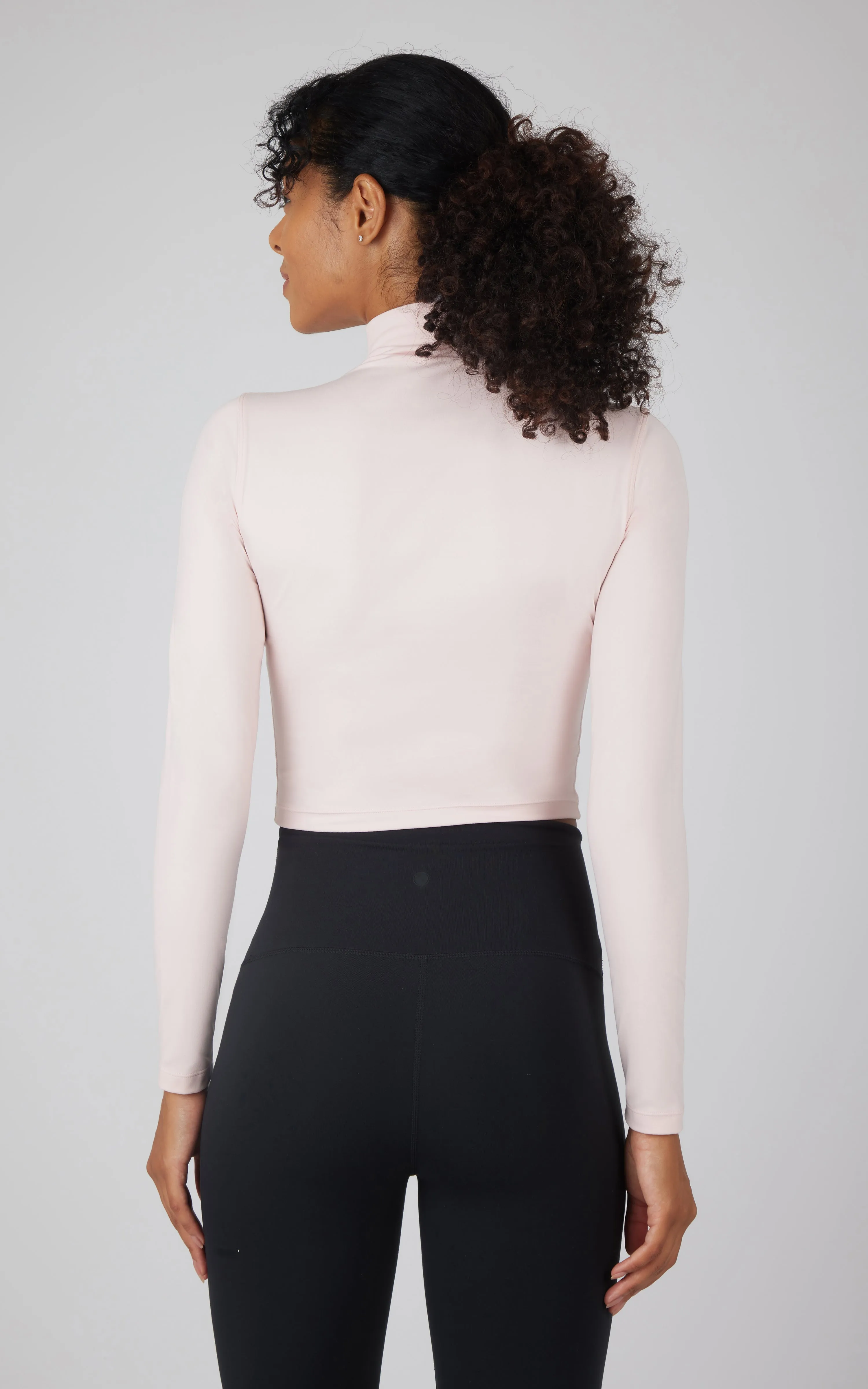 Seamless Mock Neck Top