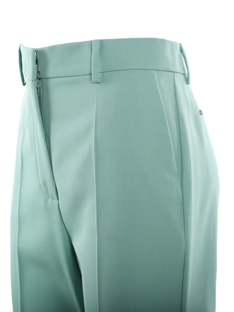 Sportmax High Waist Straight Leg Tailored Pants