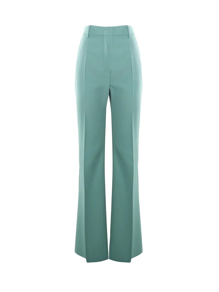Sportmax High Waist Straight Leg Tailored Pants